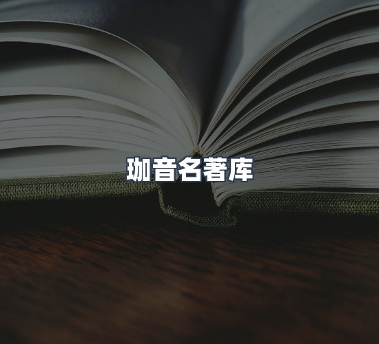 关于珈音名著库